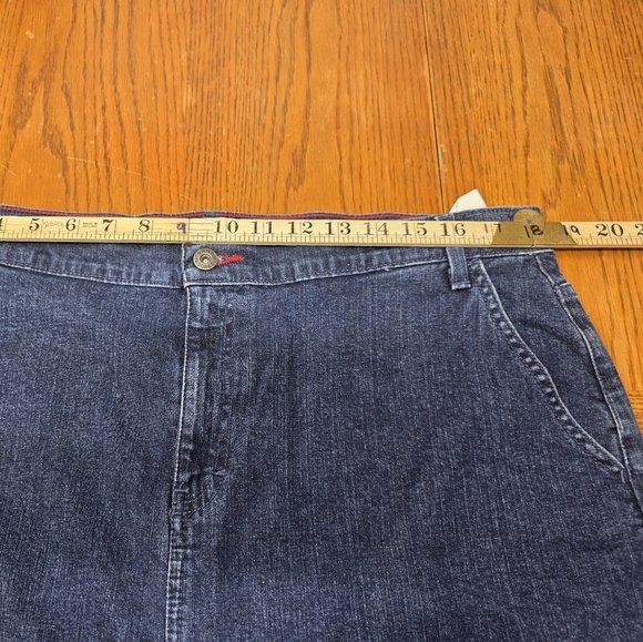 Tommy Hilfiger Blue Denim Jean Skirt Size 16 - Picture 3 of 10